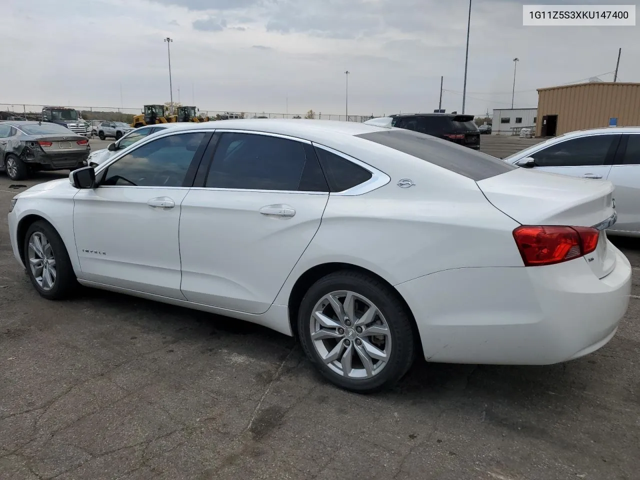 2019 Chevrolet Impala Lt VIN: 1G11Z5S3XKU147400 Lot: 77574374