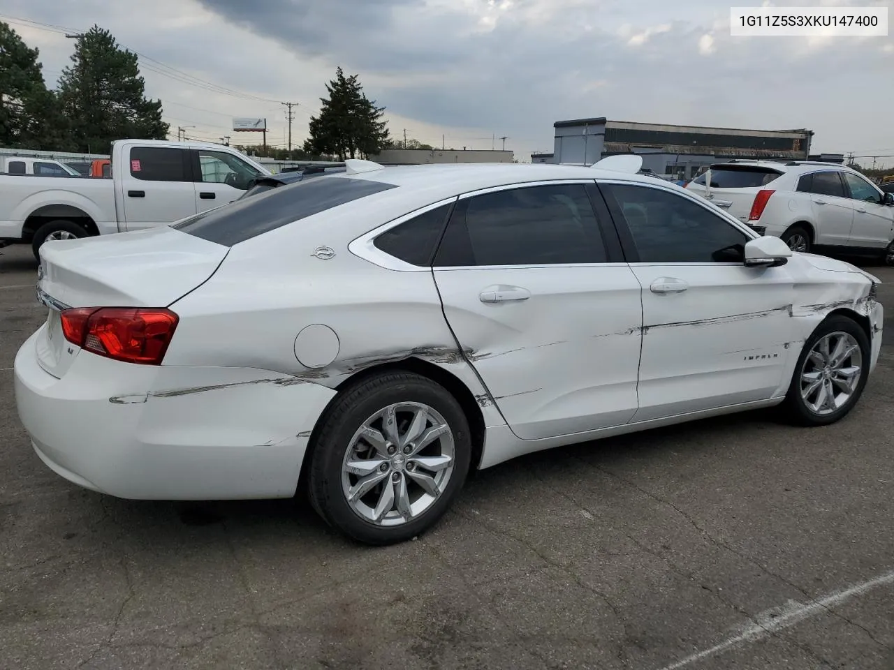 2019 Chevrolet Impala Lt VIN: 1G11Z5S3XKU147400 Lot: 77574374