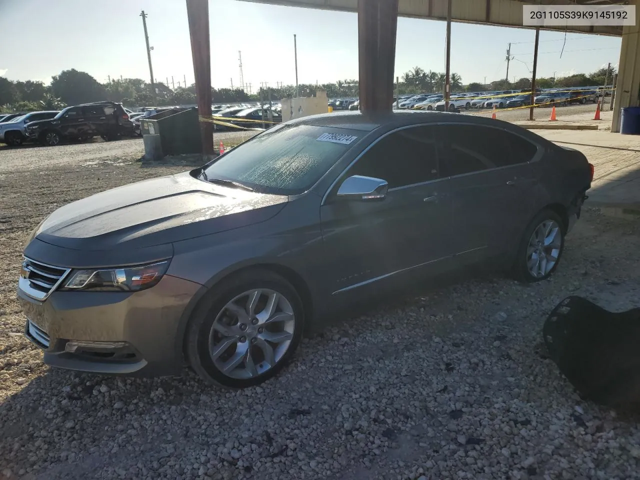 2G1105S39K9145192 2019 Chevrolet Impala Premier