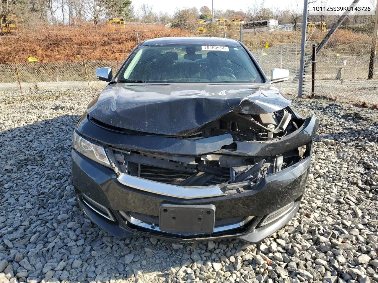 1G11Z5S39KU143726 2019 Chevrolet Impala Lt