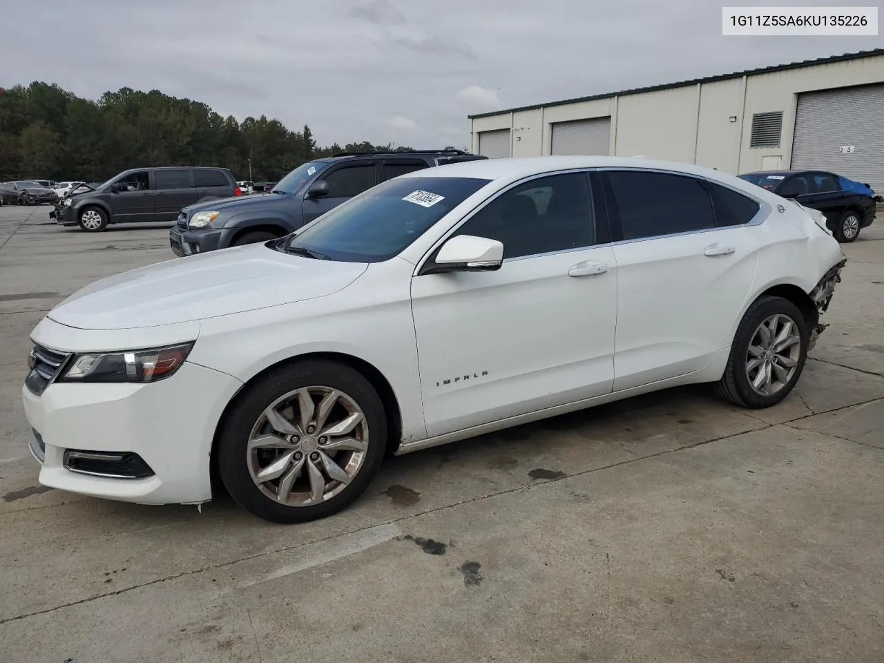 2019 Chevrolet Impala Lt VIN: 1G11Z5SA6KU135226 Lot: 78183664