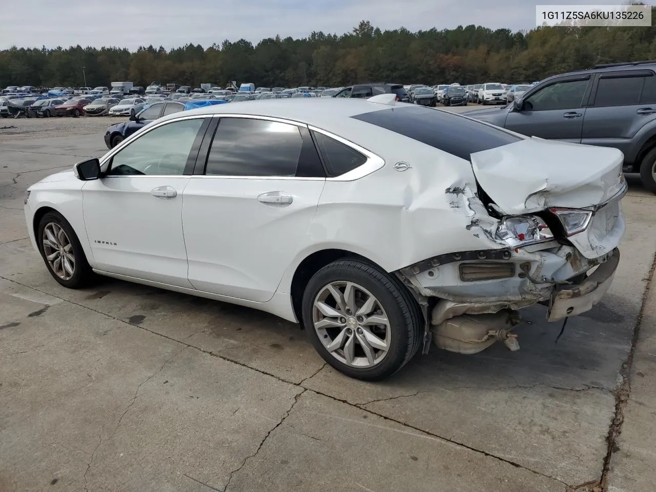 2019 Chevrolet Impala Lt VIN: 1G11Z5SA6KU135226 Lot: 78183664