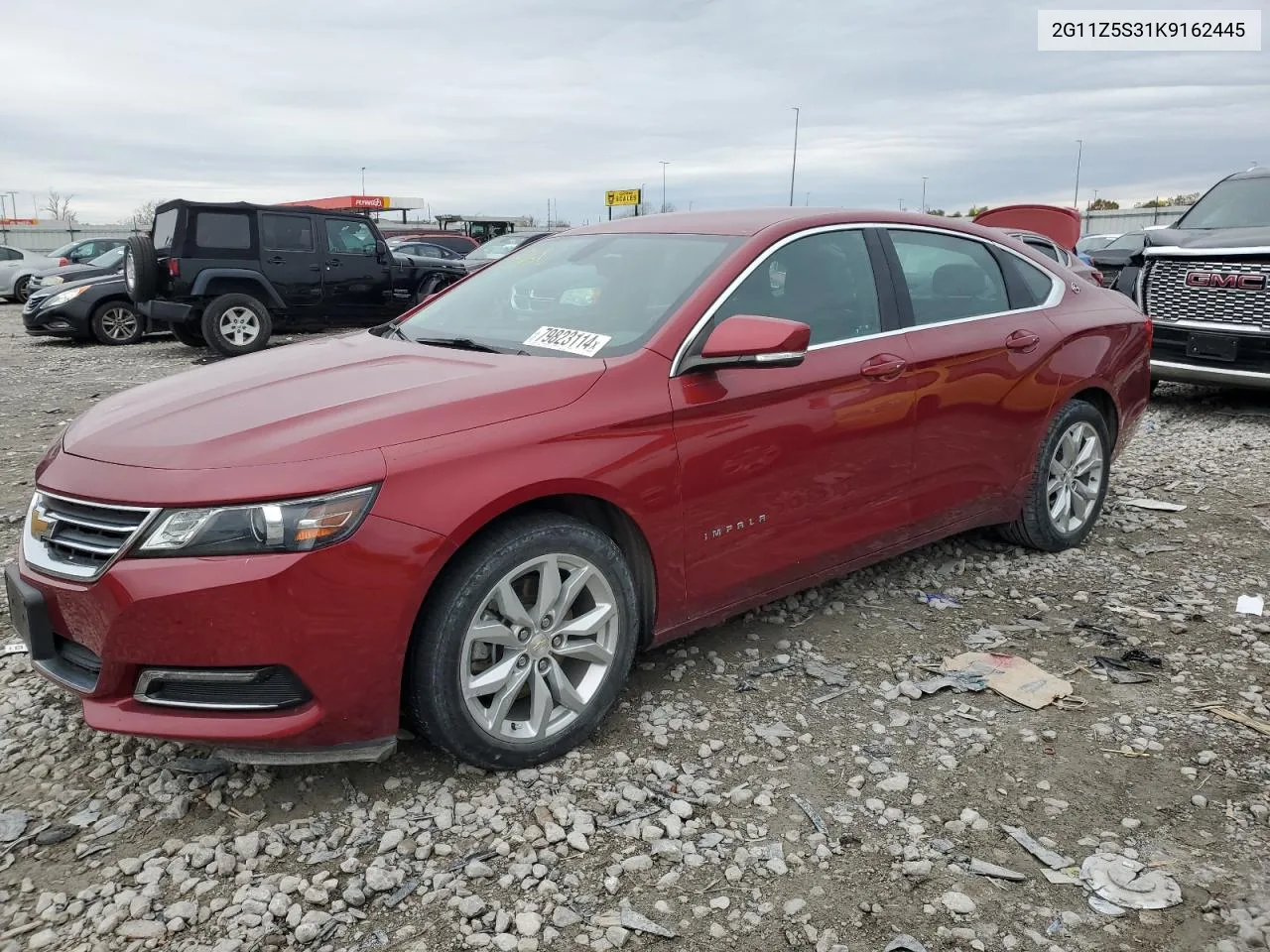 2019 Chevrolet Impala Lt VIN: 2G11Z5S31K9162445 Lot: 79823114