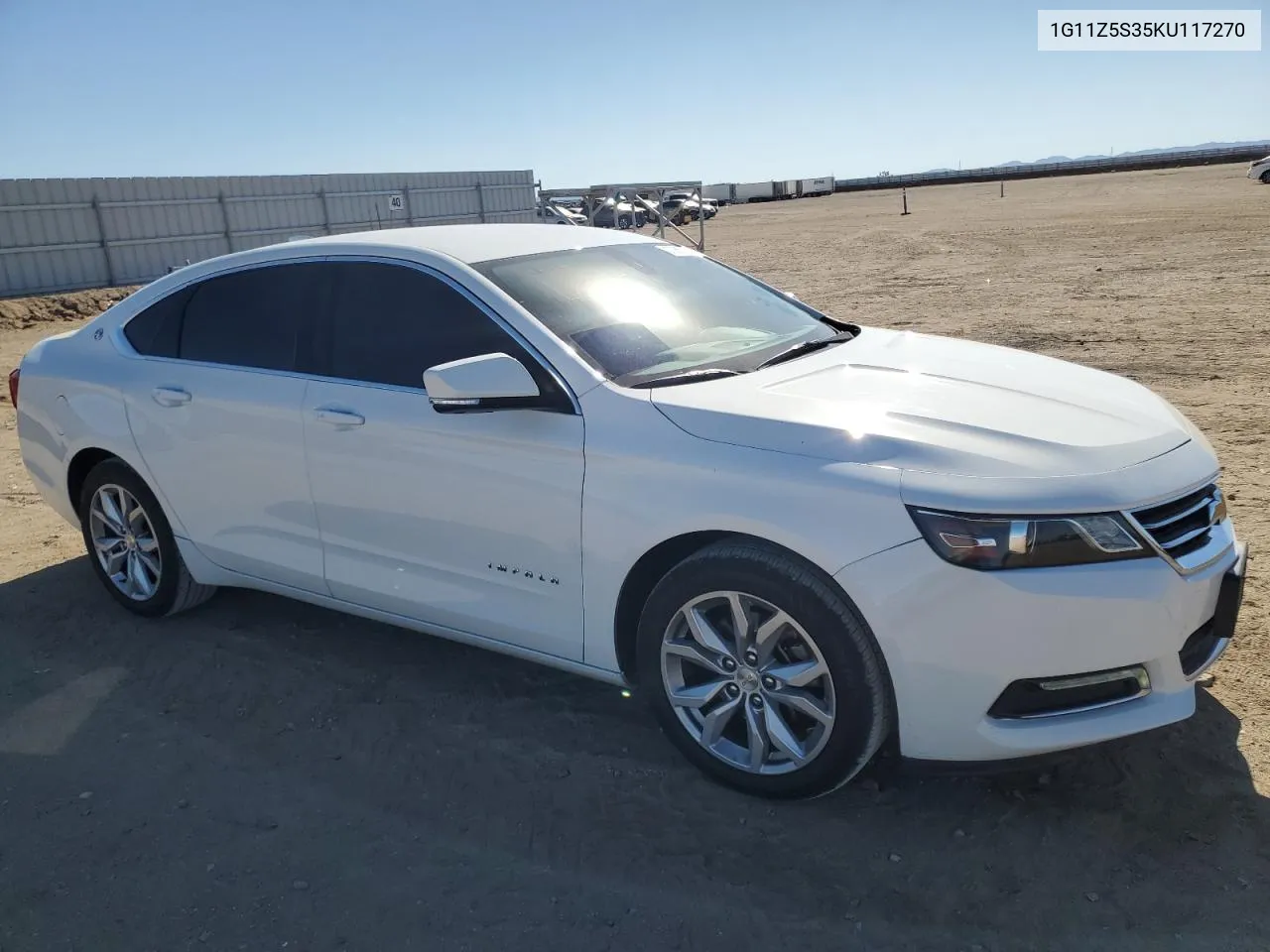 2019 Chevrolet Impala Lt VIN: 1G11Z5S35KU117270 Lot: 80066344