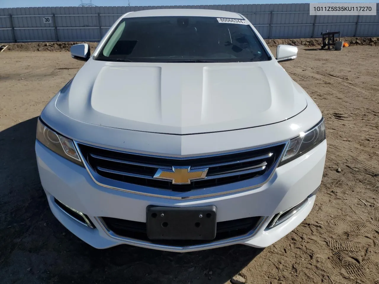 2019 Chevrolet Impala Lt VIN: 1G11Z5S35KU117270 Lot: 80066344