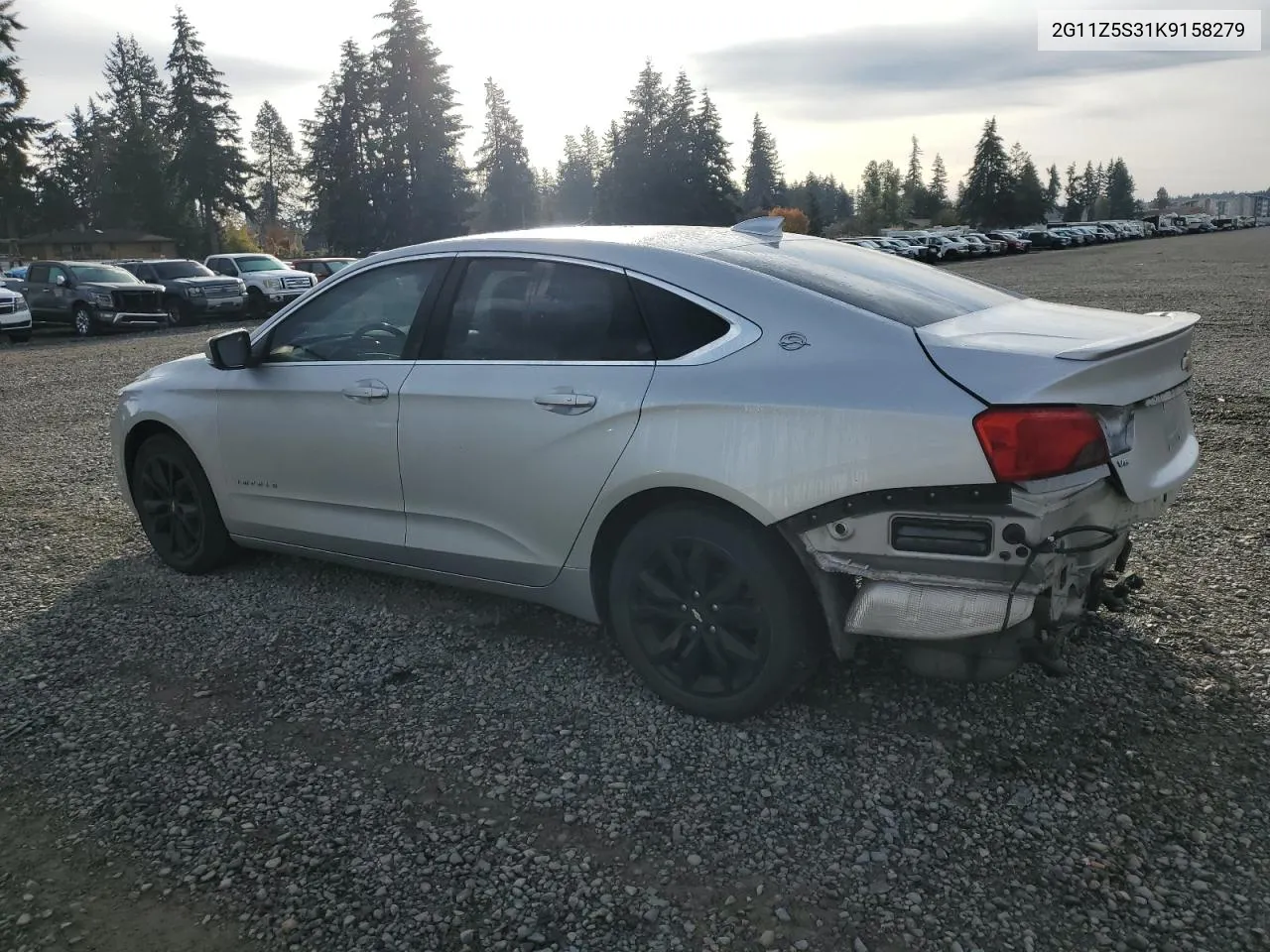 2019 Chevrolet Impala Lt VIN: 2G11Z5S31K9158279 Lot: 80126274