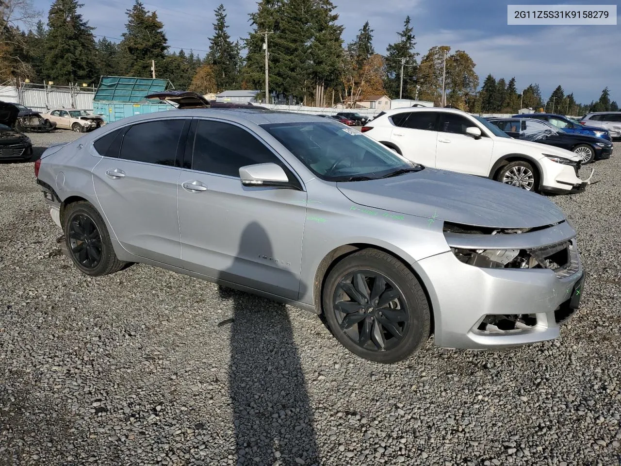 2019 Chevrolet Impala Lt VIN: 2G11Z5S31K9158279 Lot: 80126274