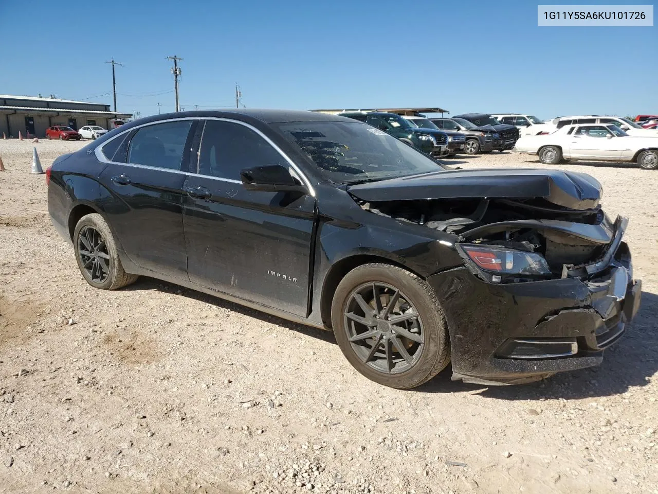 2019 Chevrolet Impala Ls VIN: 1G11Y5SA6KU101726 Lot: 81381564