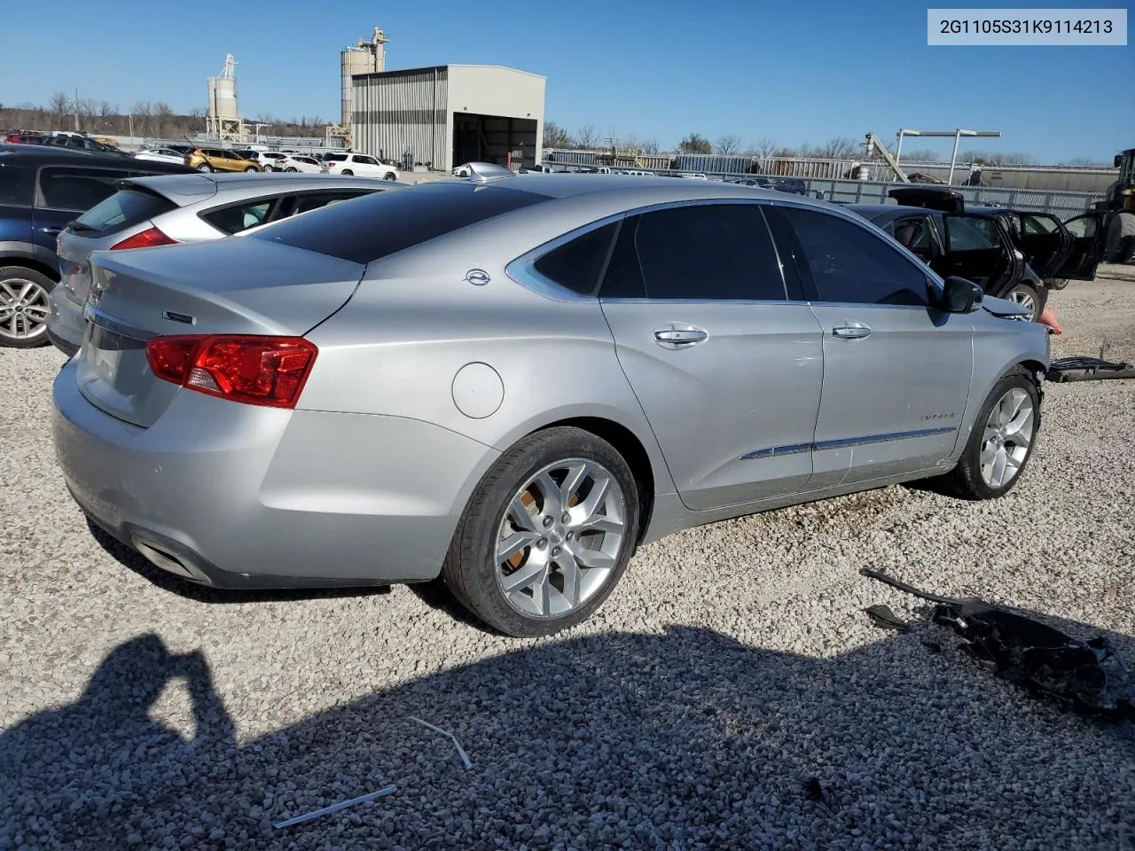 2019 Chevrolet Impala Premier VIN: 2G1105S31K9114213 Lot: 81615124