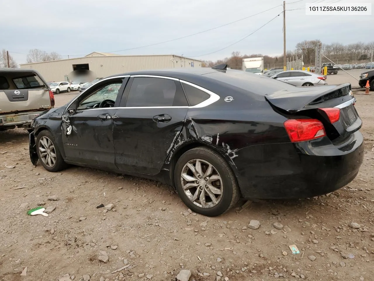 2019 Chevrolet Impala Lt VIN: 1G11Z5SA5KU136206 Lot: 81628844