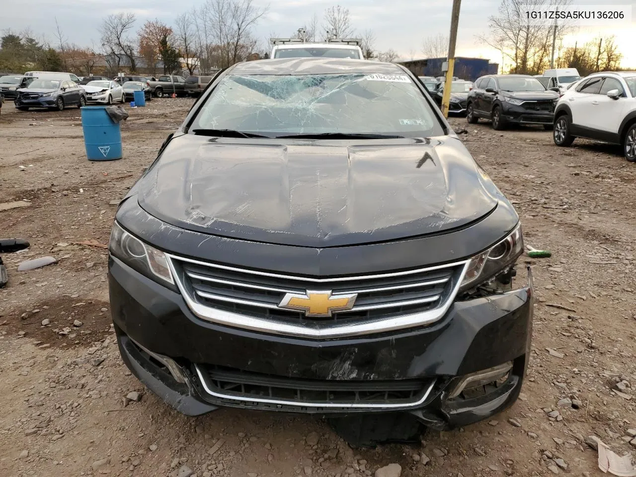 2019 Chevrolet Impala Lt VIN: 1G11Z5SA5KU136206 Lot: 81628844