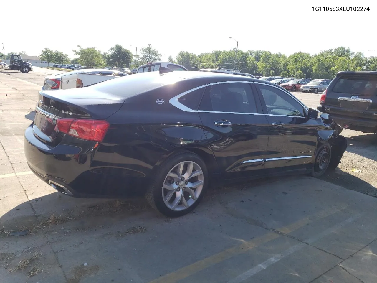 2020 Chevrolet Impala Premier VIN: 1G1105S3XLU102274 Lot: 59986664