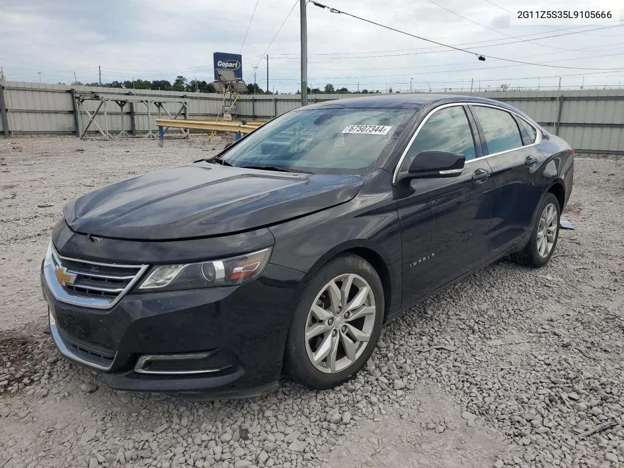 2020 Chevrolet Impala Lt VIN: 2G11Z5S35L9105666 Lot: 67507344