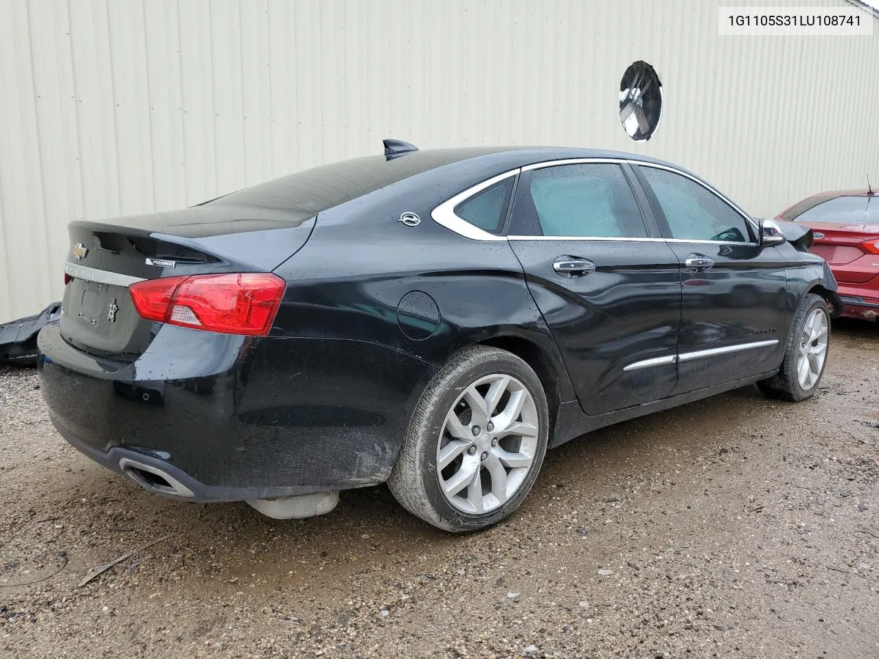 1G1105S31LU108741 2020 Chevrolet Impala Premier