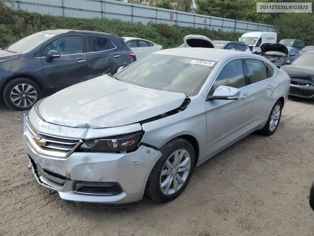 2G11Z5S3XL9103573 2020 Chevrolet Impala Lt