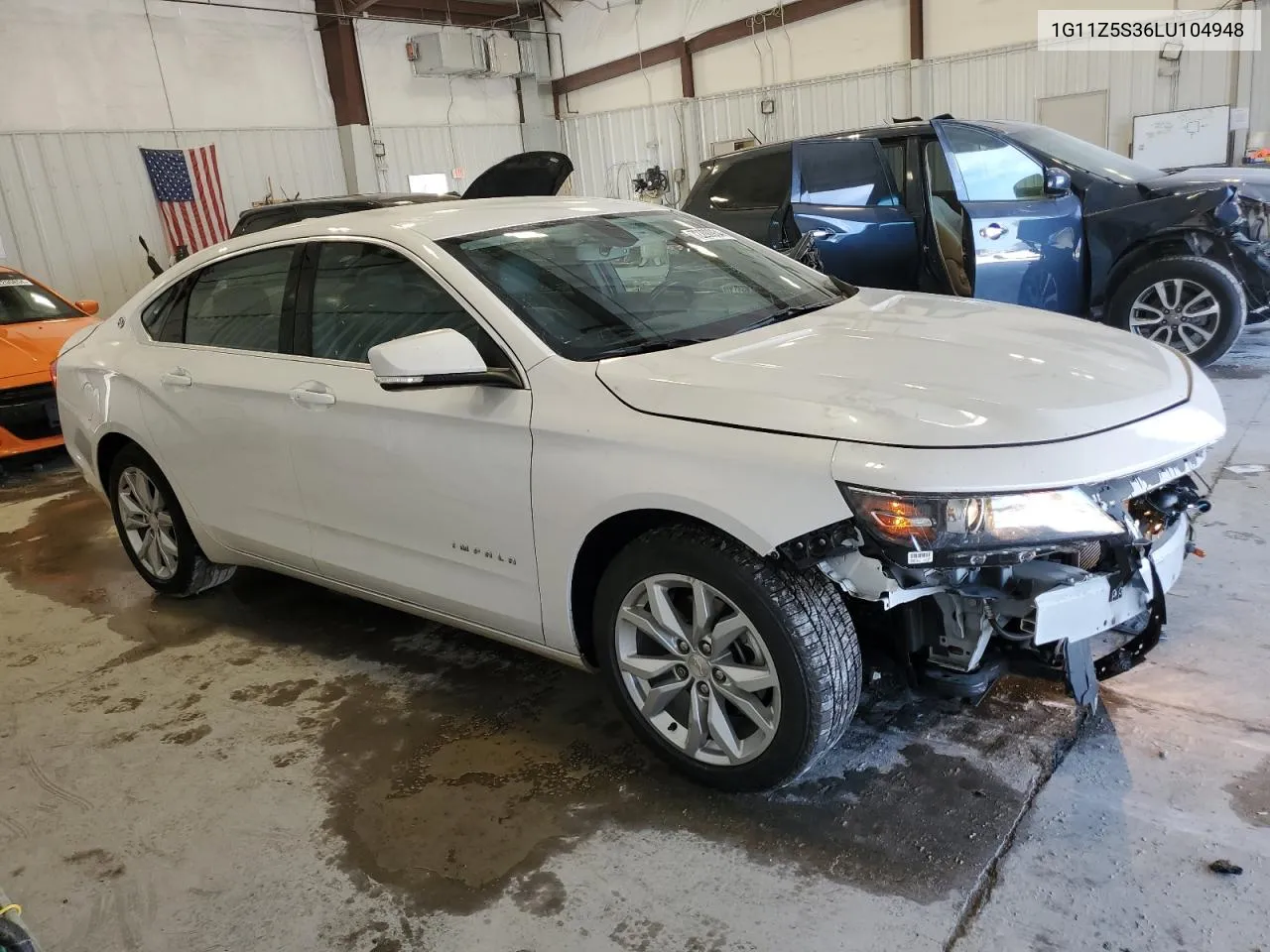 2020 Chevrolet Impala Lt VIN: 1G11Z5S36LU104948 Lot: 72200934