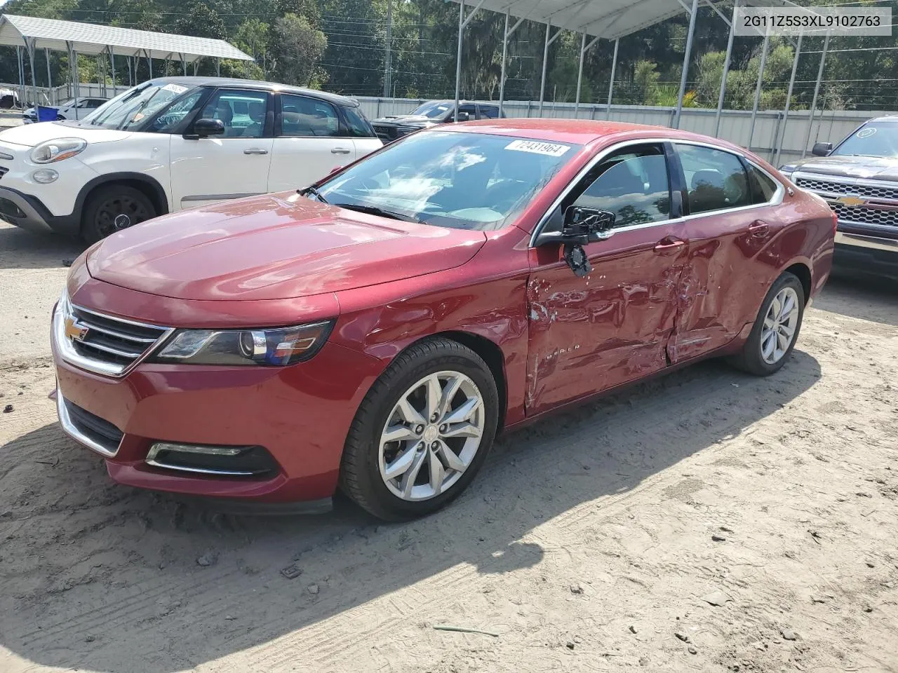 2020 Chevrolet Impala Lt VIN: 2G11Z5S3XL9102763 Lot: 72431964