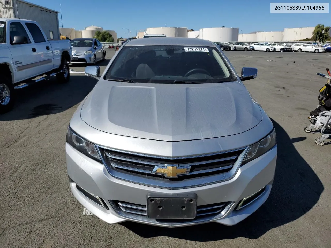 2020 Chevrolet Impala Premier VIN: 2G1105S39L9104966 Lot: 73251274