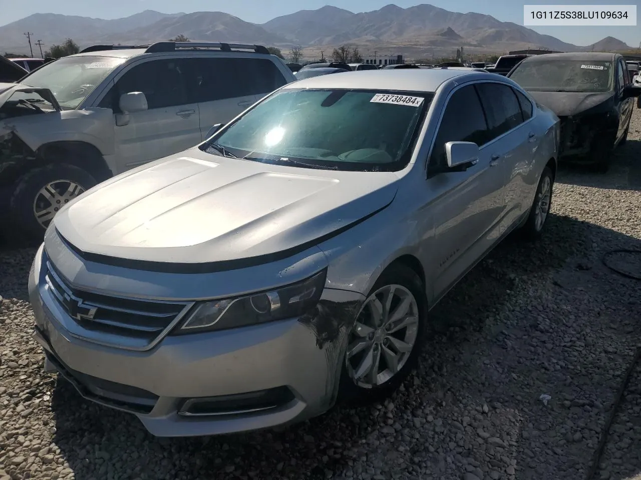 2020 Chevrolet Impala Lt VIN: 1G11Z5S38LU109634 Lot: 73738484