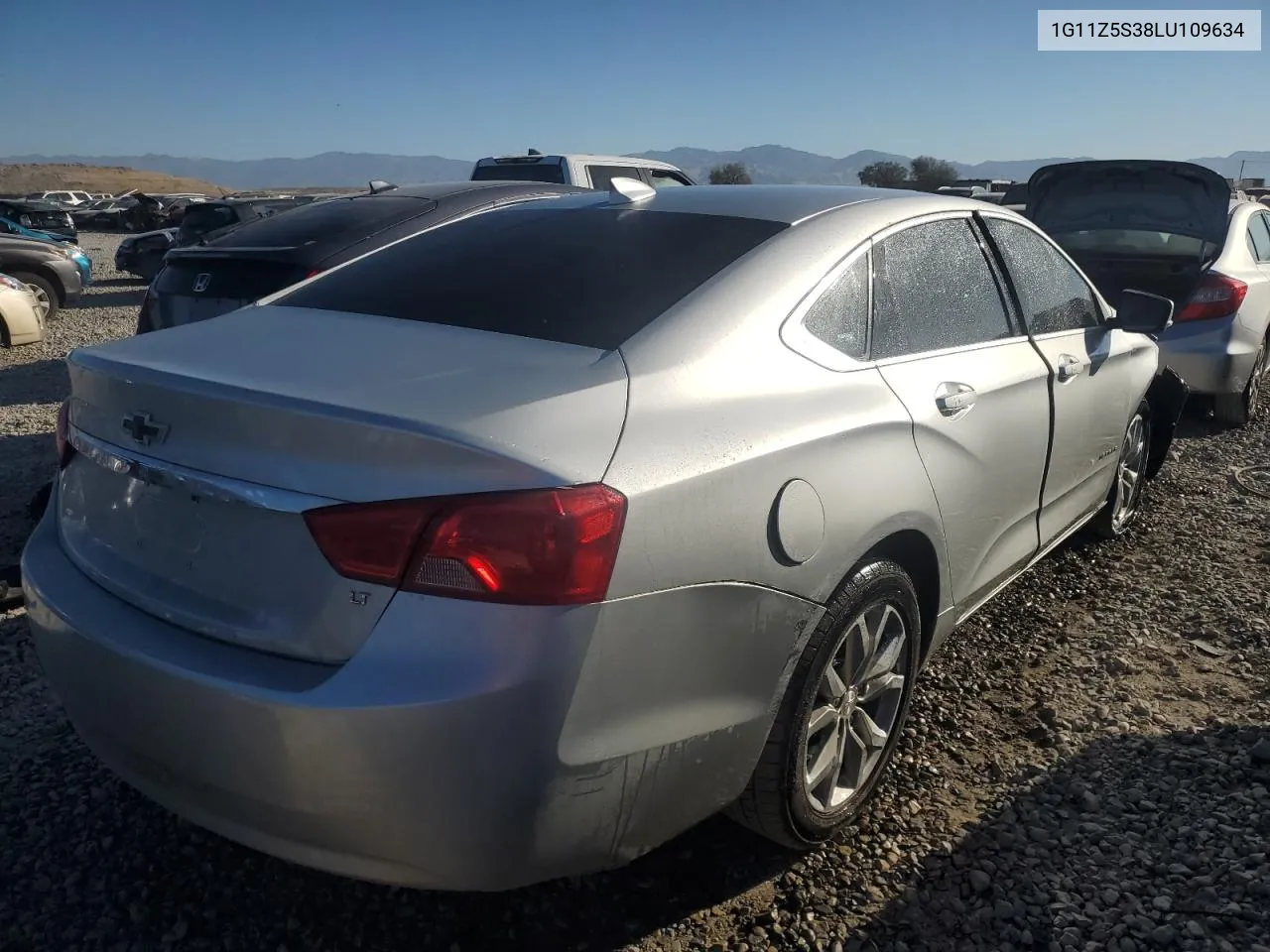 2020 Chevrolet Impala Lt VIN: 1G11Z5S38LU109634 Lot: 73738484