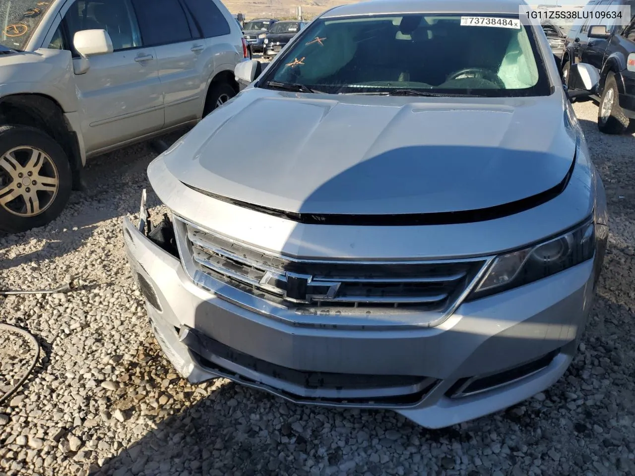 2020 Chevrolet Impala Lt VIN: 1G11Z5S38LU109634 Lot: 73738484