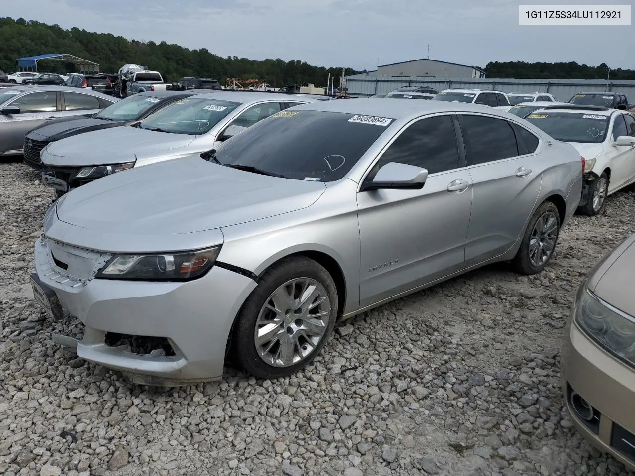 2020 Chevrolet Impala Lt VIN: 1G11Z5S34LU112921 Lot: 74127624