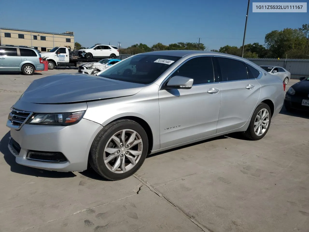 2020 Chevrolet Impala Lt VIN: 1G11Z5S32LU111167 Lot: 74134144