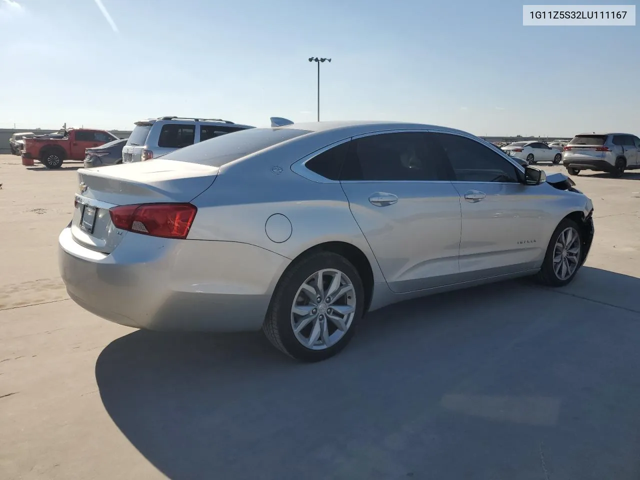 2020 Chevrolet Impala Lt VIN: 1G11Z5S32LU111167 Lot: 74134144