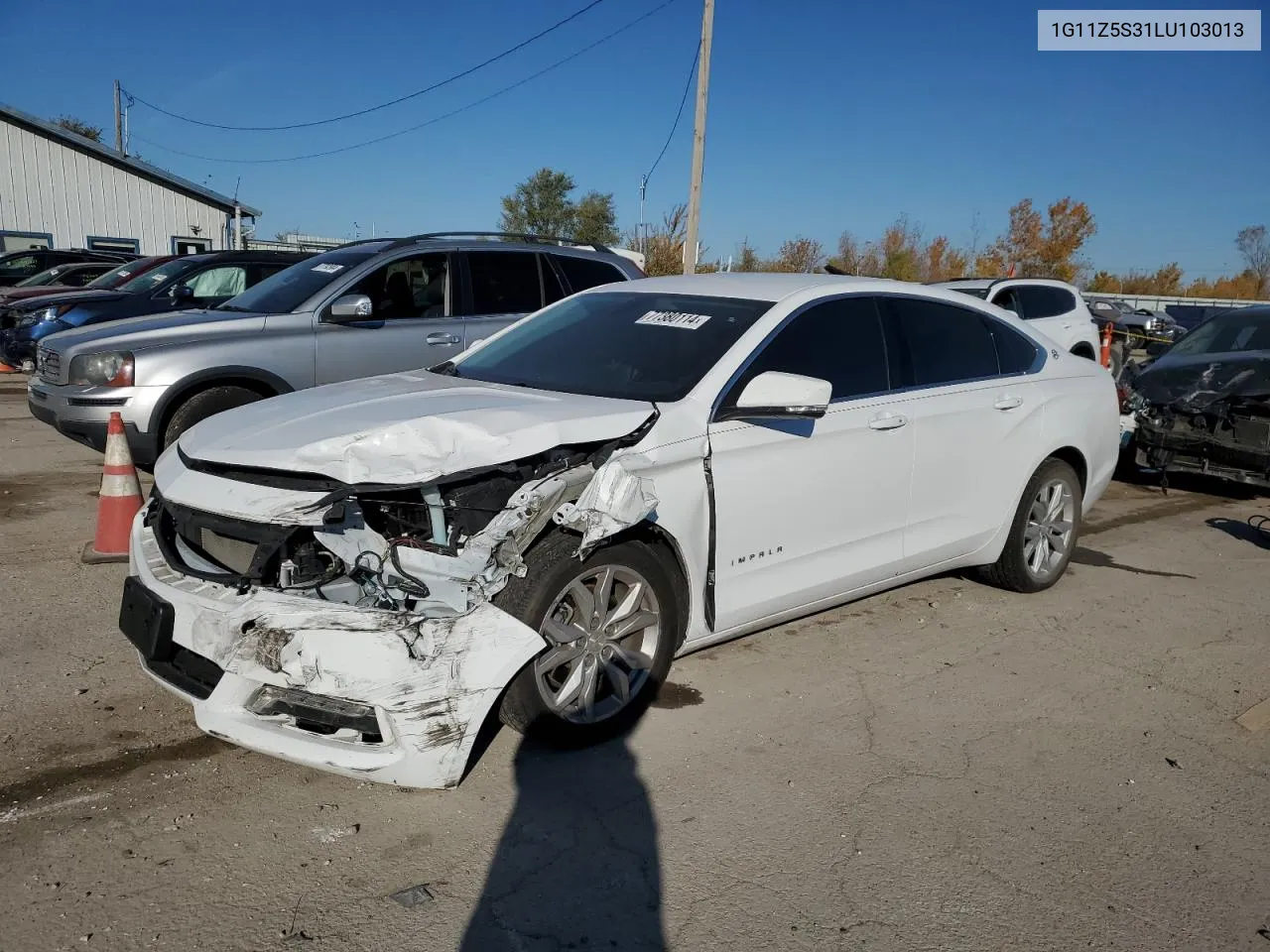 1G11Z5S31LU103013 2020 Chevrolet Impala Lt