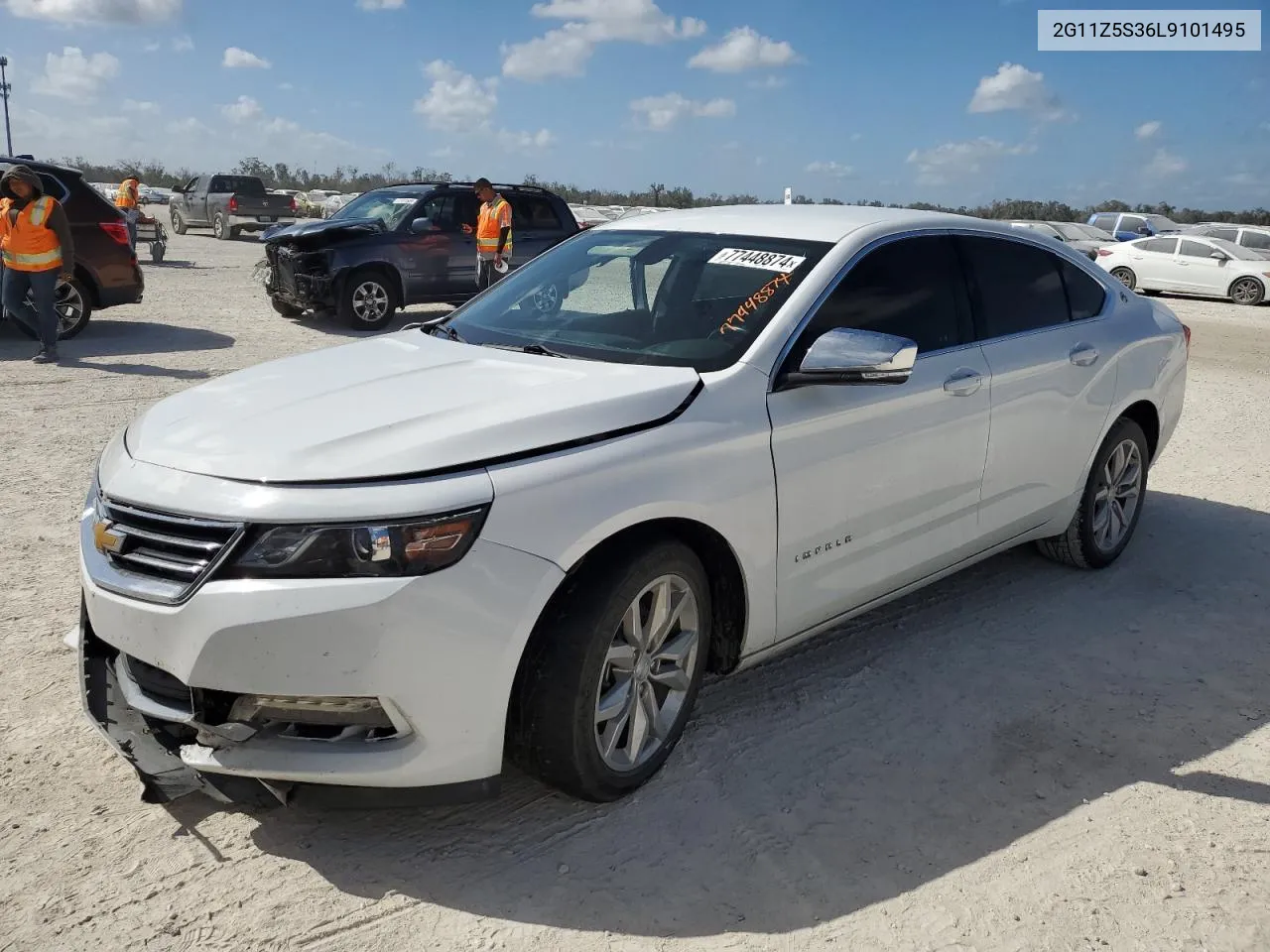 2020 Chevrolet Impala Lt VIN: 2G11Z5S36L9101495 Lot: 77448874