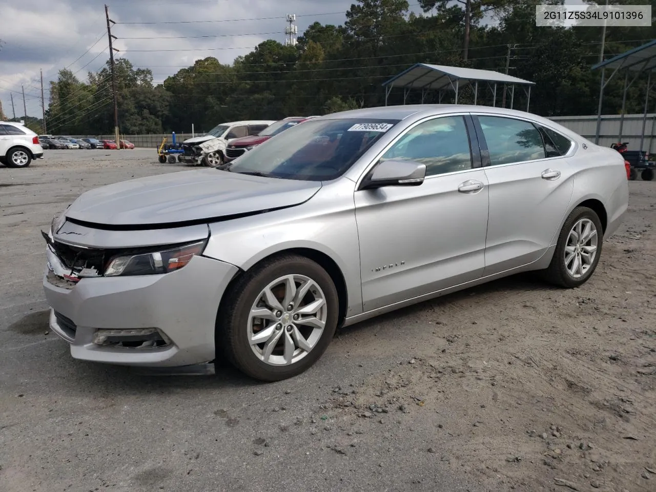 2020 Chevrolet Impala Lt VIN: 2G11Z5S34L9101396 Lot: 77909634