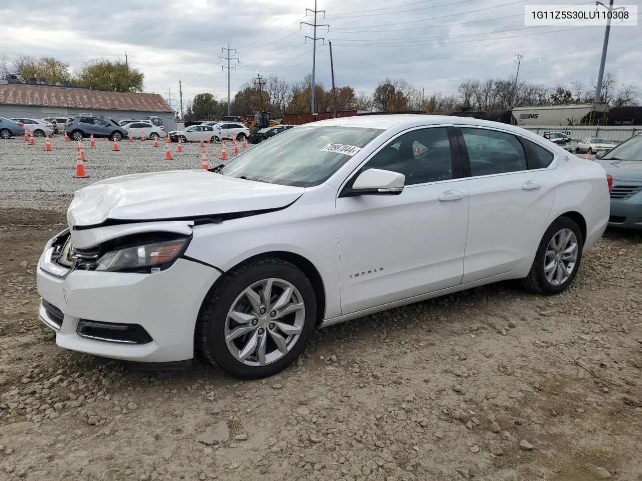 2020 Chevrolet Impala Lt VIN: 1G11Z5S30LU110308 Lot: 78987044