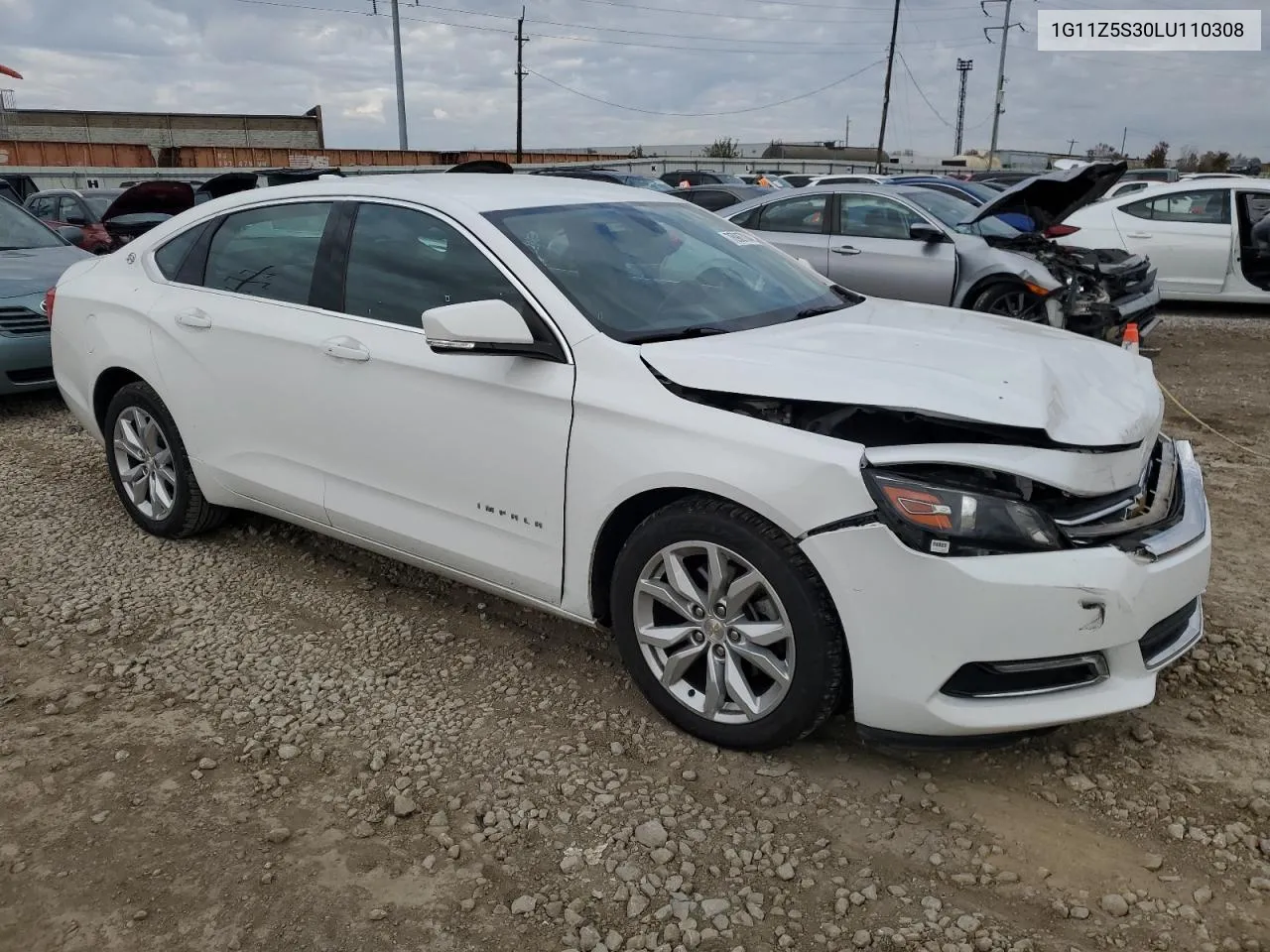 2020 Chevrolet Impala Lt VIN: 1G11Z5S30LU110308 Lot: 78987044