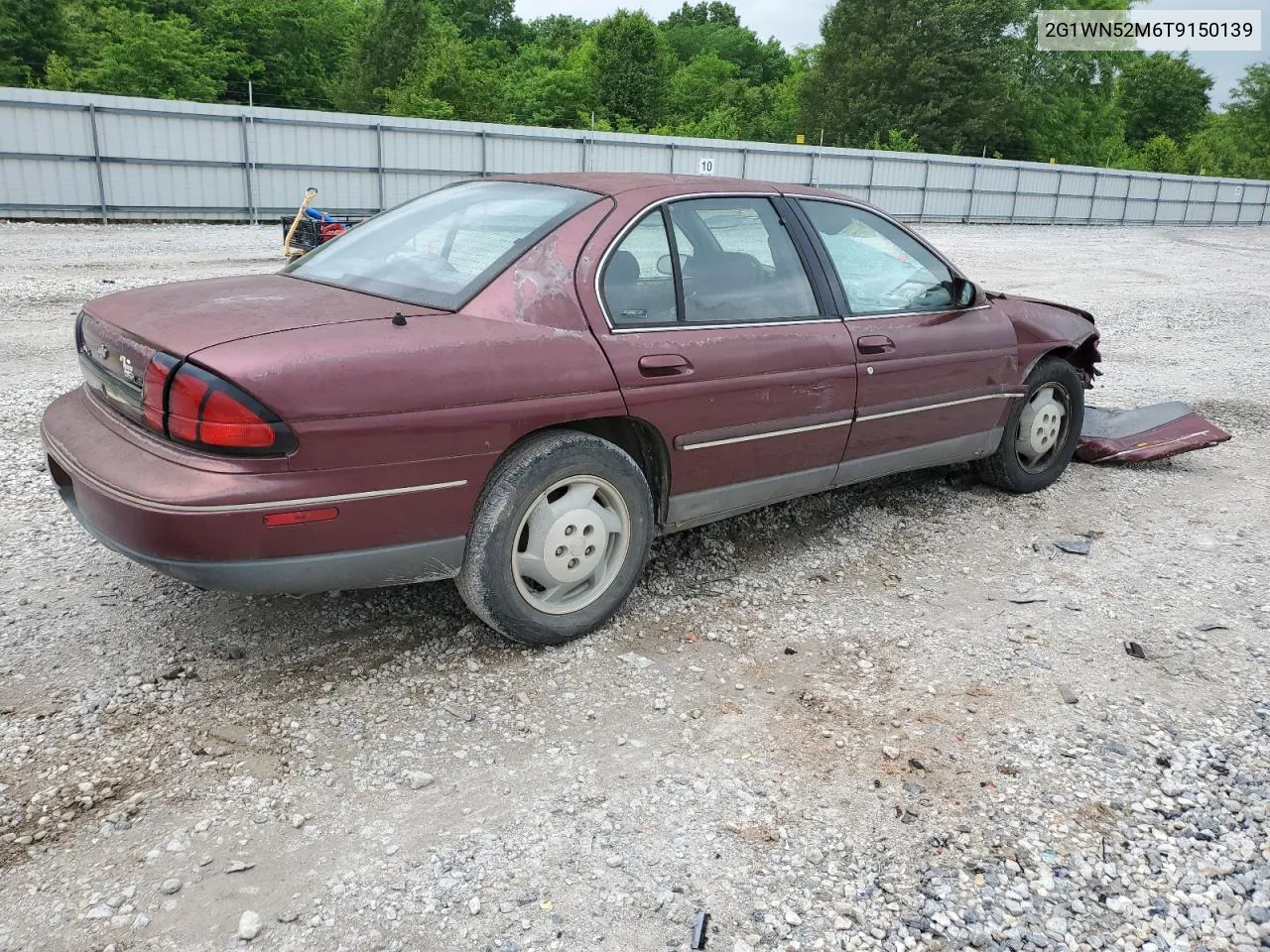 1996 Chevrolet Lumina Ls VIN: 2G1WN52M6T9150139 Lot: 53233174