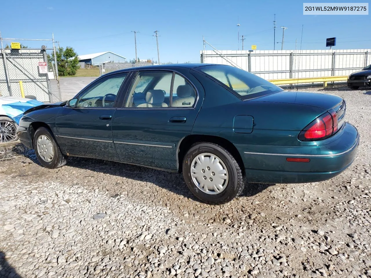 1998 Chevrolet Lumina Base VIN: 2G1WL52M9W9187275 Lot: 70384254