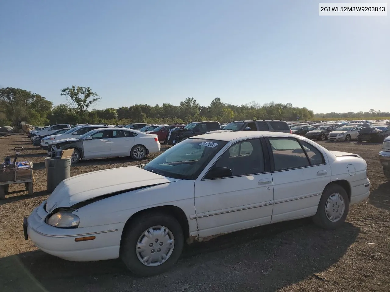 1998 Chevrolet Lumina Base VIN: 2G1WL52M3W9203843 Lot: 71431864