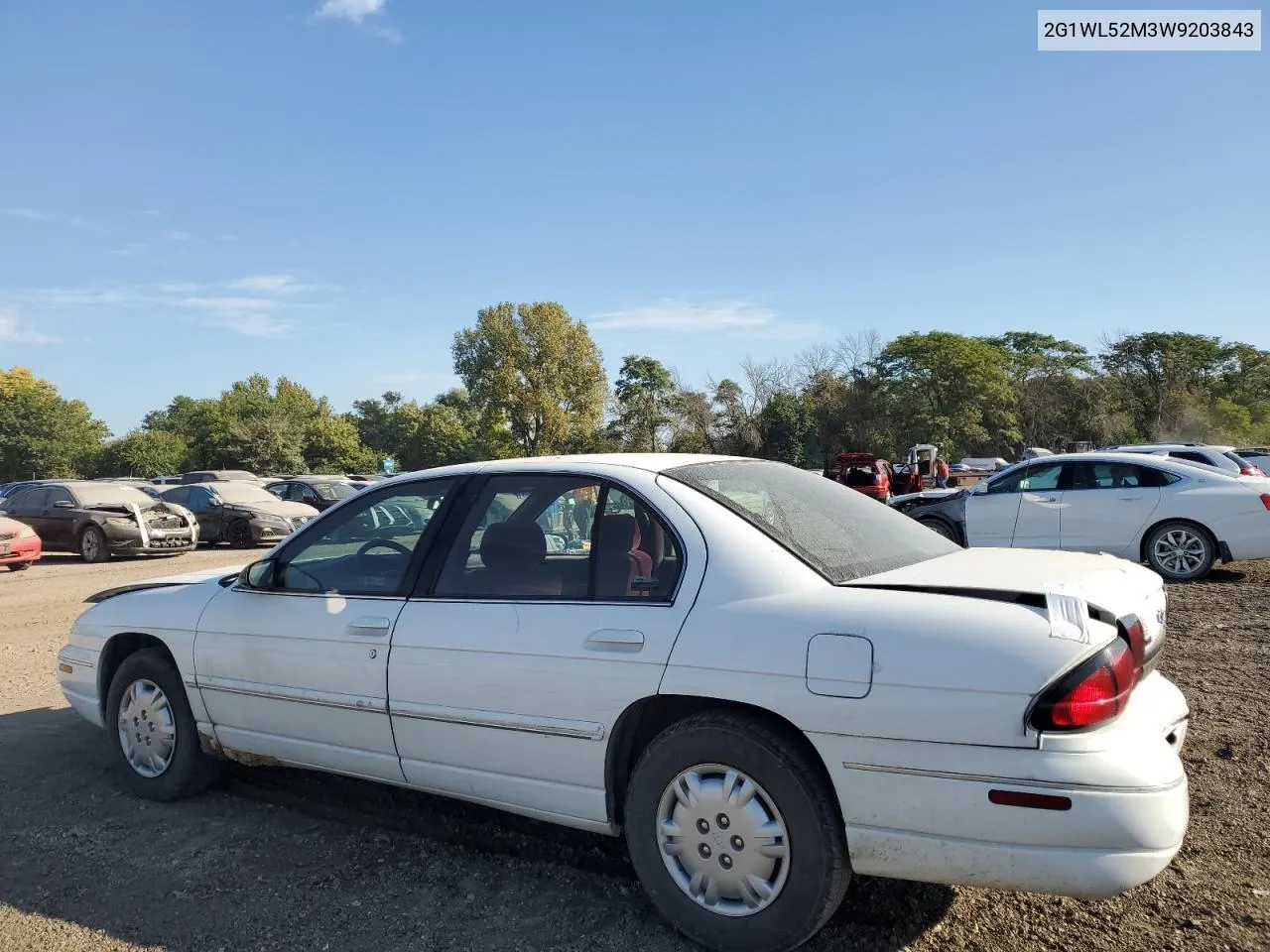 1998 Chevrolet Lumina Base VIN: 2G1WL52M3W9203843 Lot: 71431864