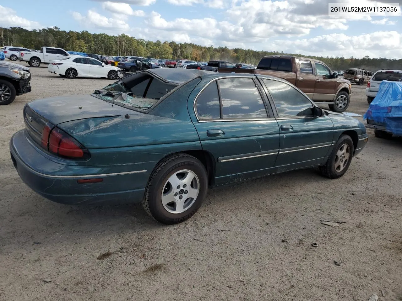 1998 Chevrolet Lumina Base VIN: 2G1WL52M2W1137056 Lot: 74222044