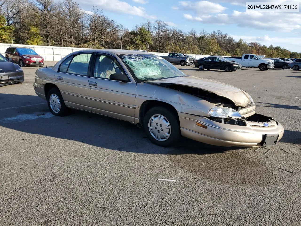 1998 Chevrolet Lumina Base VIN: 2G1WL52M7W9174136 Lot: 76007384