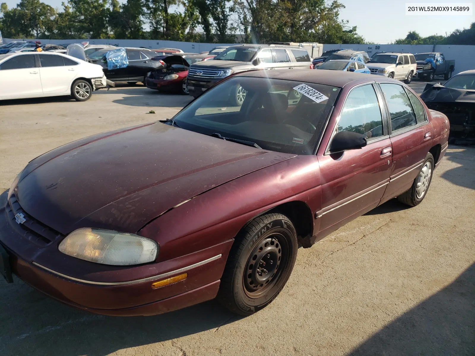 1999 Chevrolet Lumina Base VIN: 2G1WL52M0X9145899 Lot: 66182874