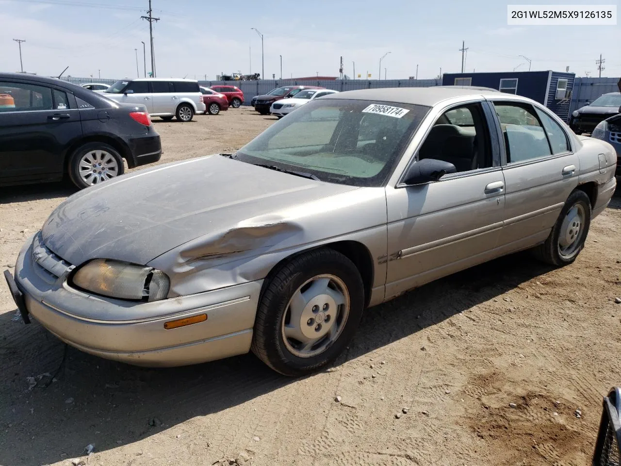 1999 Chevrolet Lumina Base VIN: 2G1WL52M5X9126135 Lot: 70958174