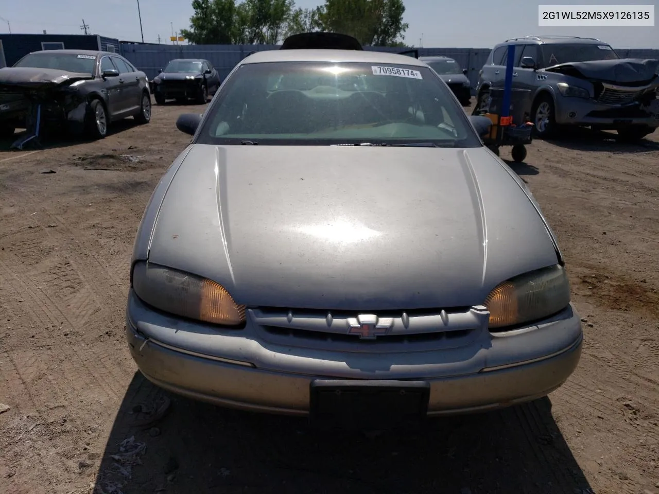 1999 Chevrolet Lumina Base VIN: 2G1WL52M5X9126135 Lot: 70958174