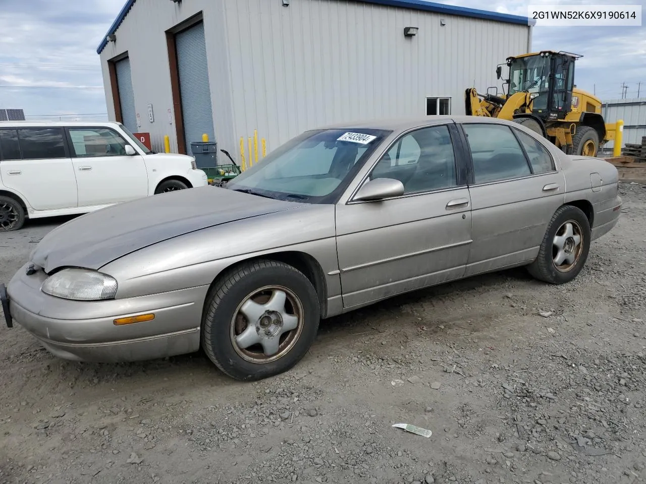 1999 Chevrolet Lumina Ltz VIN: 2G1WN52K6X9190614 Lot: 72433904