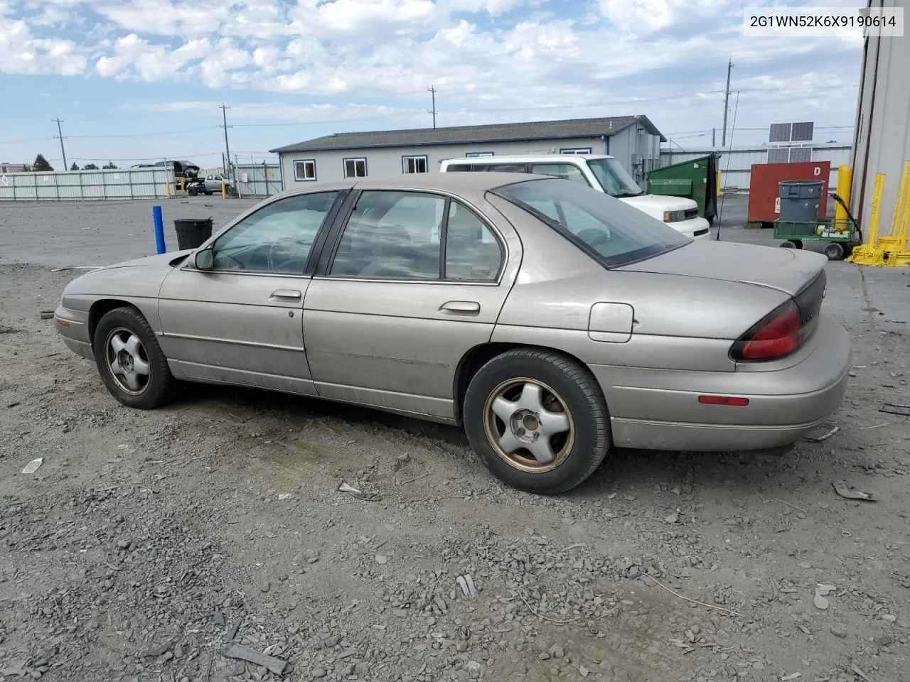 1999 Chevrolet Lumina Ltz VIN: 2G1WN52K6X9190614 Lot: 72433904