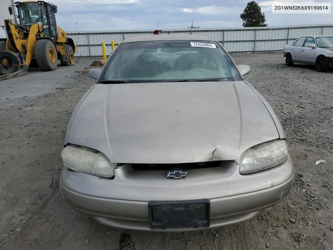 1999 Chevrolet Lumina Ltz VIN: 2G1WN52K6X9190614 Lot: 72433904