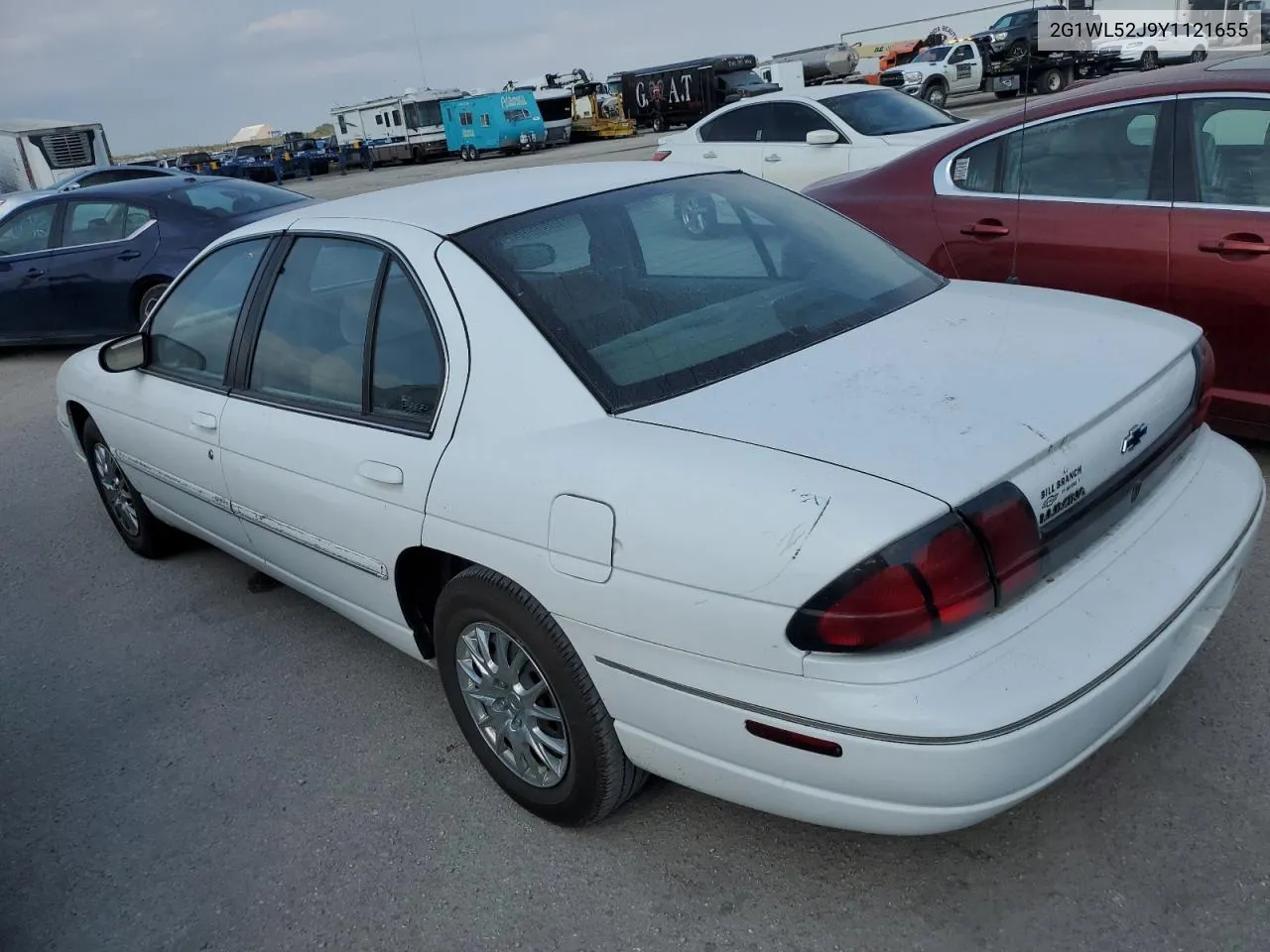 2000 Chevrolet Lumina VIN: 2G1WL52J9Y1121655 Lot: 74767924