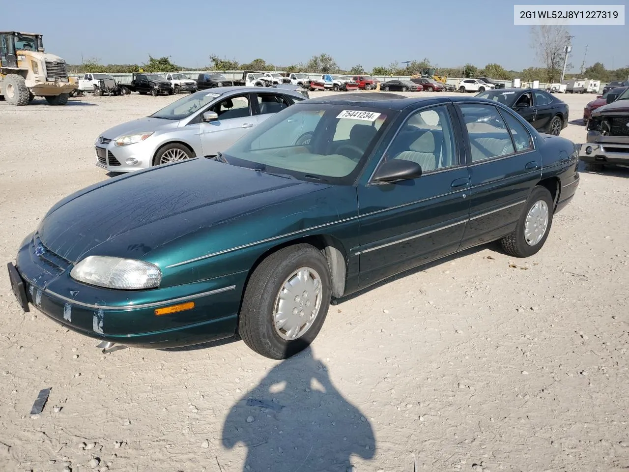 2000 Chevrolet Lumina VIN: 2G1WL52J8Y1227319 Lot: 75441234