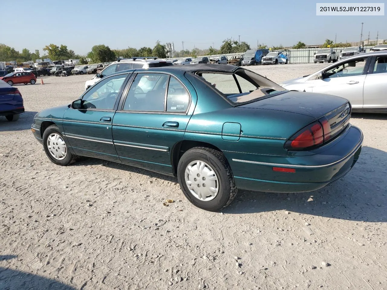 2000 Chevrolet Lumina VIN: 2G1WL52J8Y1227319 Lot: 75441234