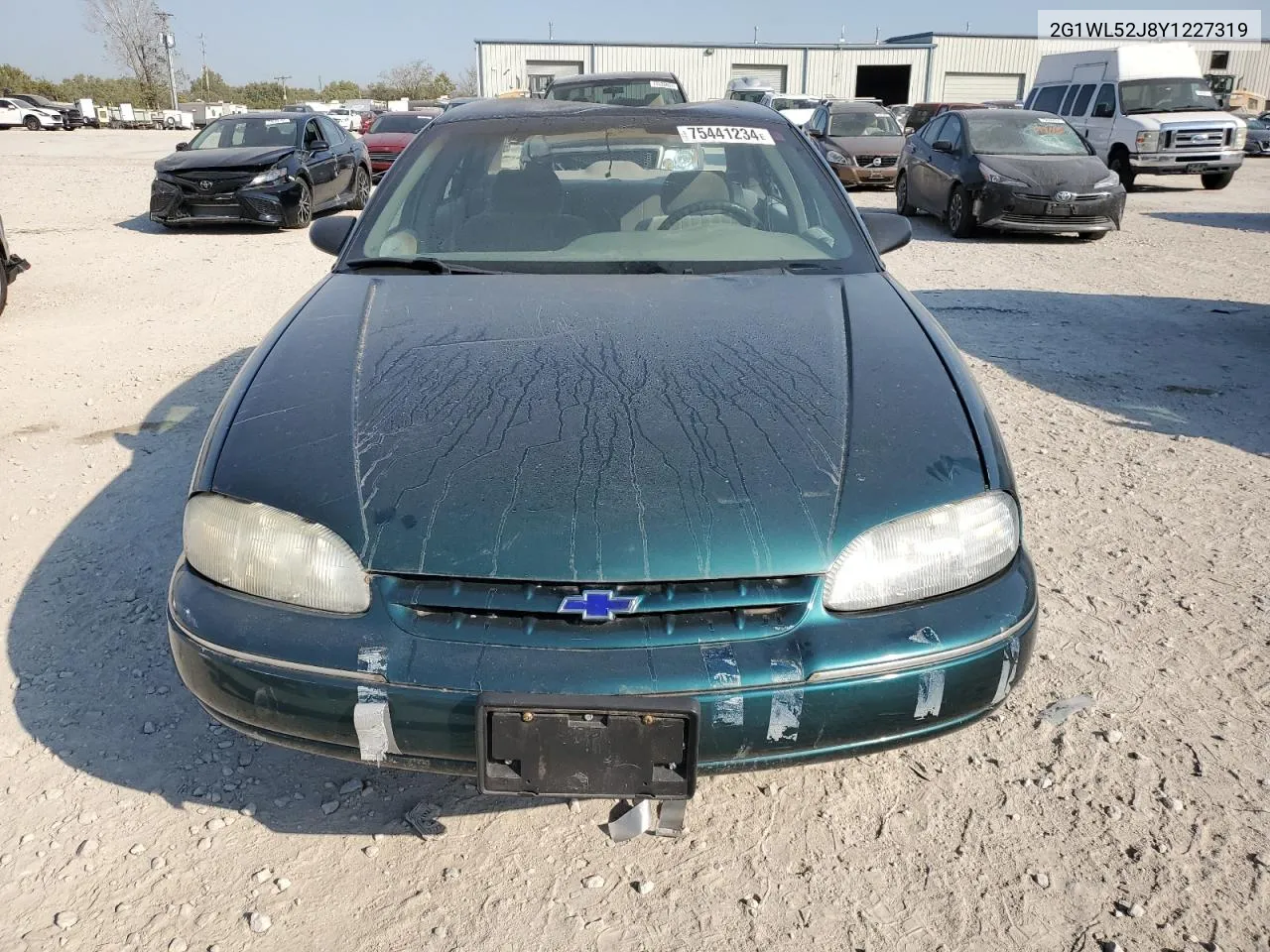 2000 Chevrolet Lumina VIN: 2G1WL52J8Y1227319 Lot: 75441234