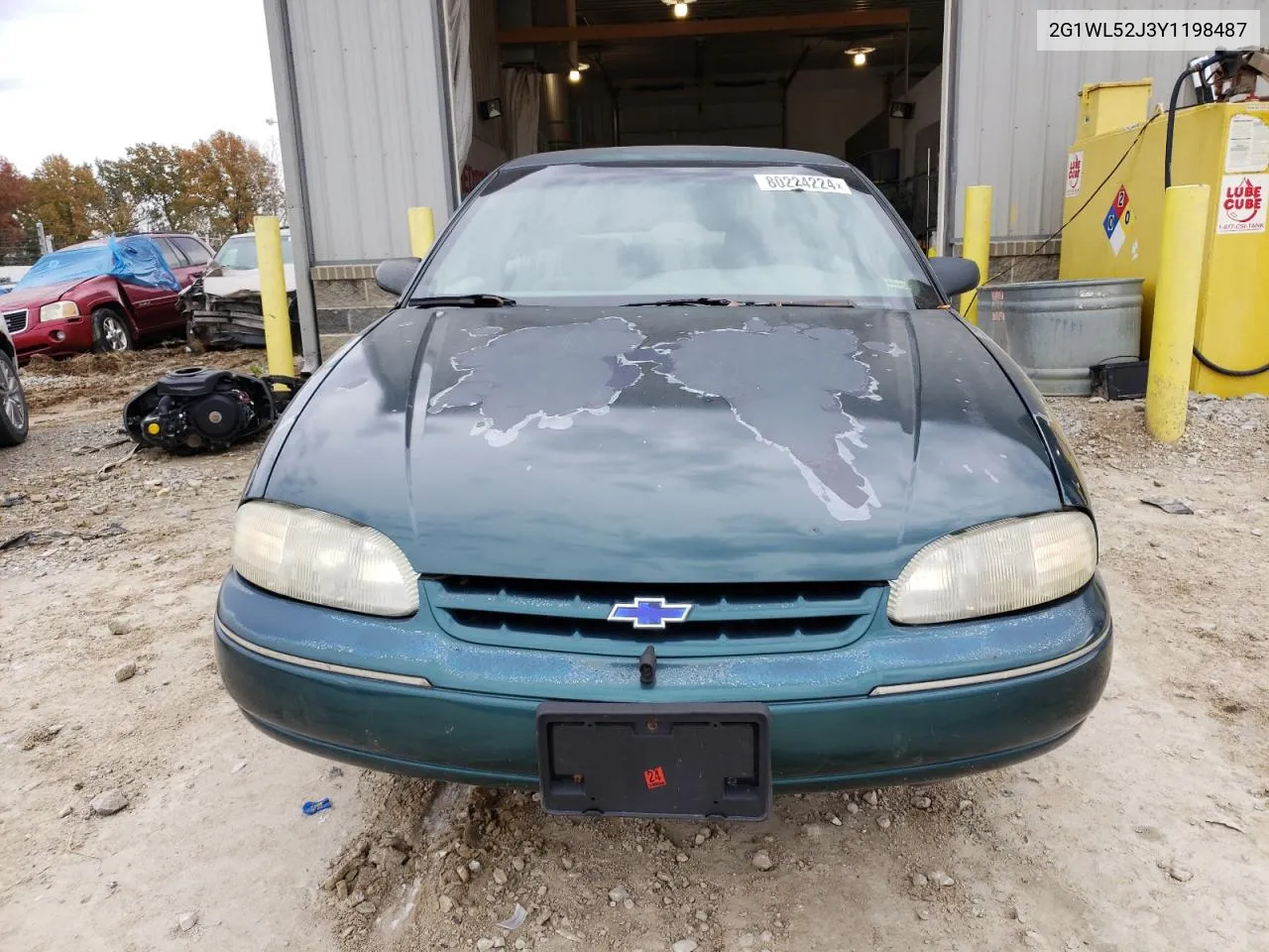 2000 Chevrolet Lumina VIN: 2G1WL52J3Y1198487 Lot: 80224224